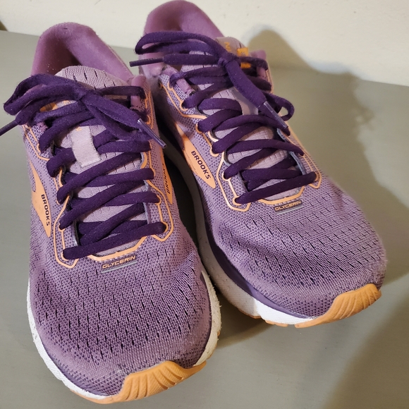 Brooks Purple Glycerin 18 Running Shoes Size 7.5 - Picture 2 of 5